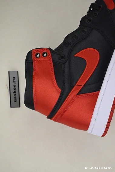 Satin 1 WMNS Bred FD4810-061 Jordan OG Air High 1225